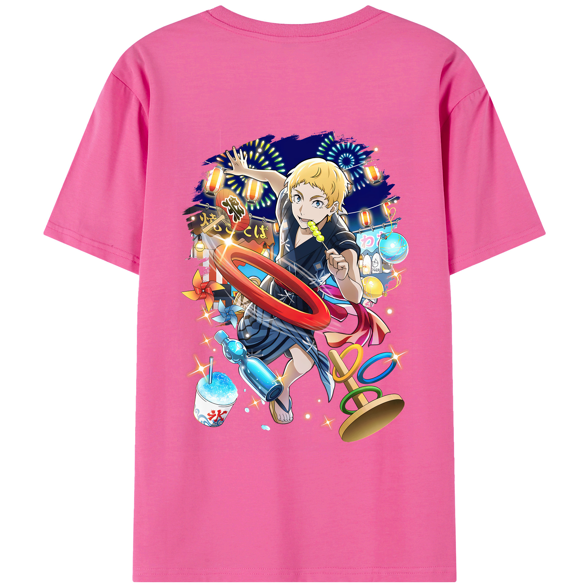 （画像用） 文豪ストレイドッグス Bungo Stray Dogs レディース半袖Tシャツ(バックプリント)